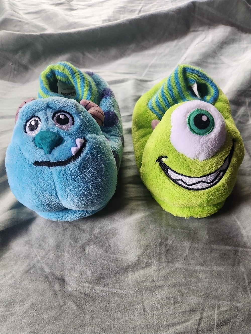 Monsters Inc Slipper Socks Size 7/8